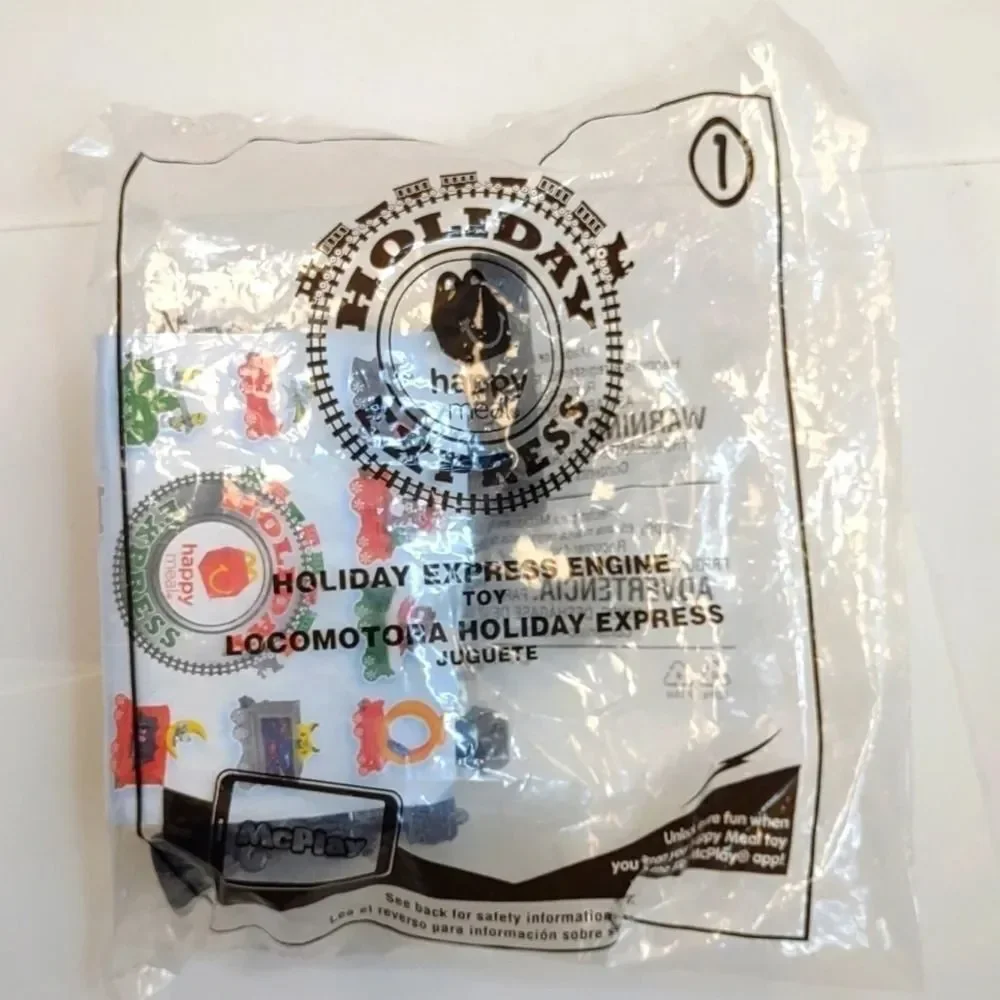 McDonald's Toy Holiday Express TRAIN HAPPY MEAL ENGINE